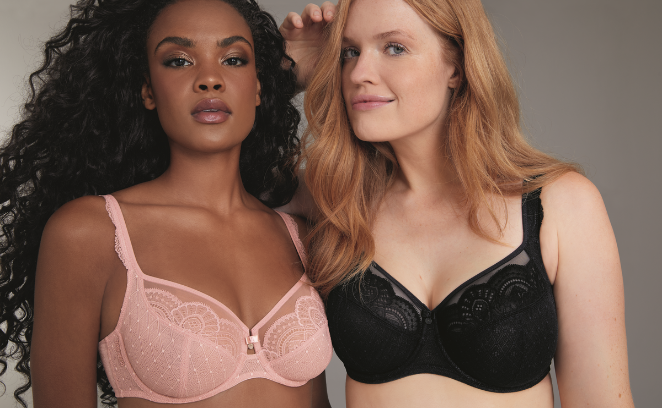 Twin Underwire Bra - Champagne