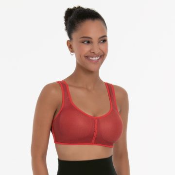 ANITA AIR CONTROL SPORTS BRA WITH PADDED CUPS - ORINOCO – Tops & Bottoms