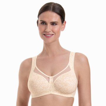 PLUS SIZE}{B cup}Bra for women/ladies/no wired/no steel ring/无钢