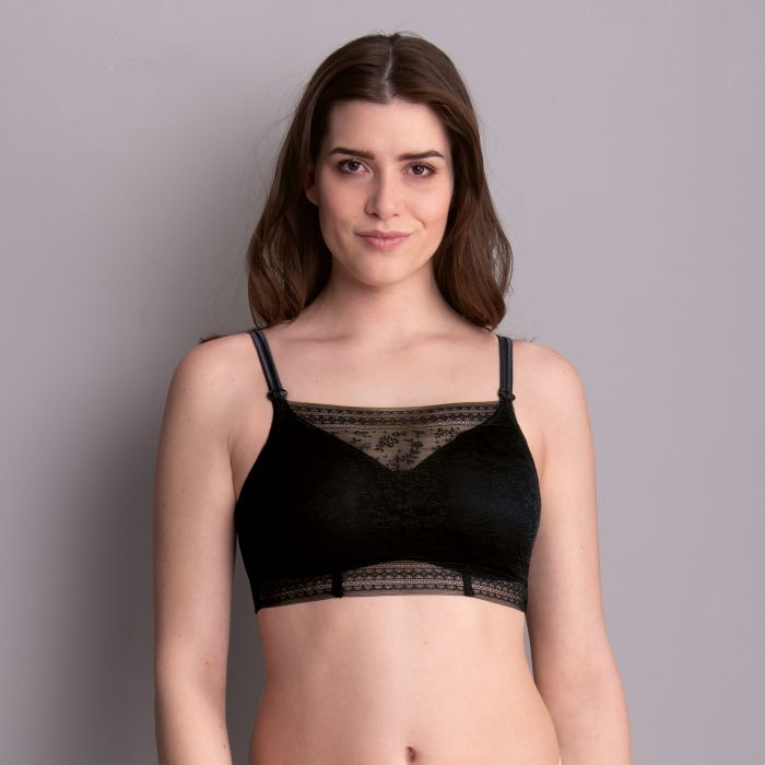 Rosa Faia Fleur Bikini Brief-Black – Elegant Distinction