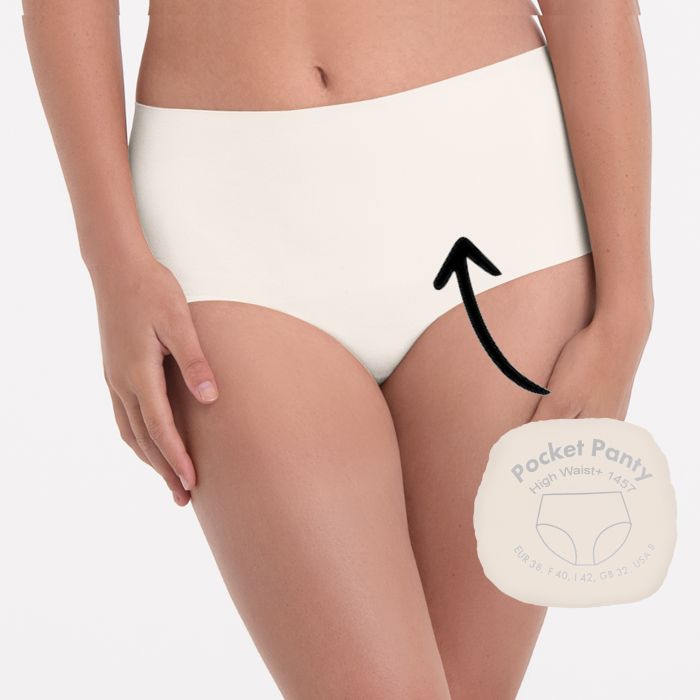 POCKET PANTY - Slip a vita alta+-1457