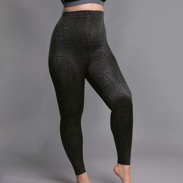 Soft silky touch microfiber leggings with pearls and rhinestones –  Exclusive quality – Calze Prestige