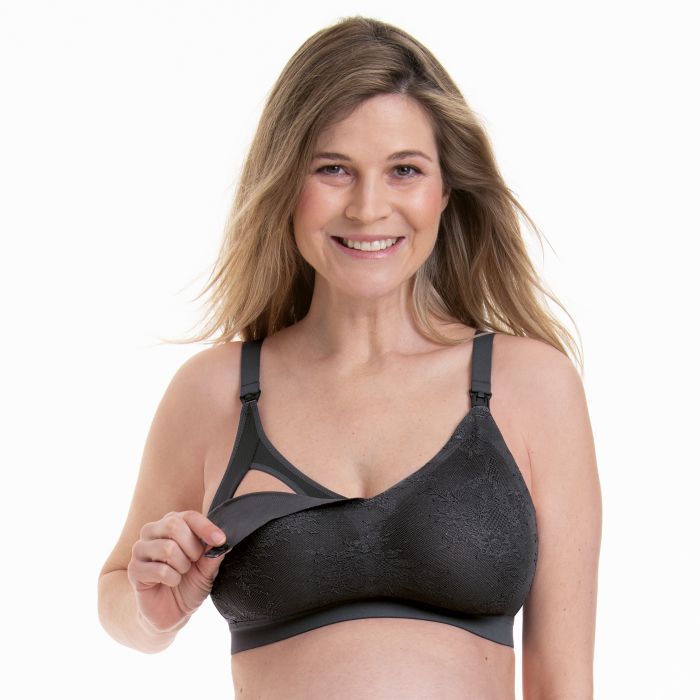 ESSENTIAL LACE – Nursing bra with moulded cups