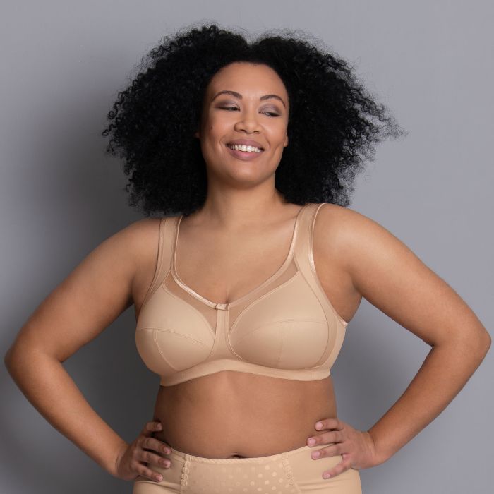 Average Size Figure Types in 36G Bra Size H Cup Sizes Champagne Twin by  Anita Comfort Strap, Moulded and Seamless Bras