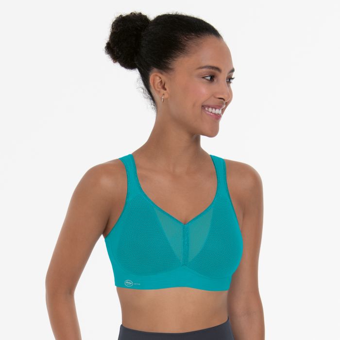 Anita since 1886 - Workout Buddies - whether momentum or air control  DeltaPad: Both sports bras perfectly match the sport tights fitness in  Yellow/Anthracite.⚡ Discover now: ➤
