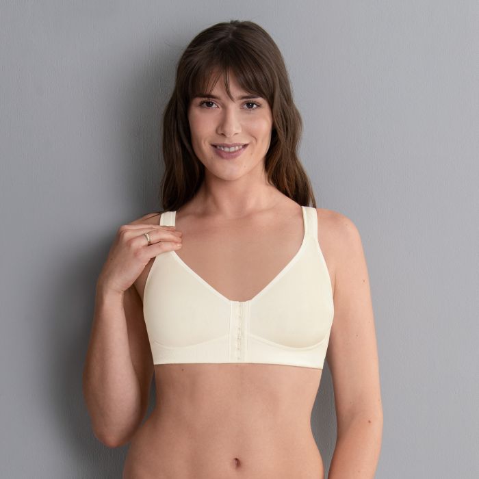 Women's Cotton Mastectomy Pocket Bra Plus Size Full Coverage