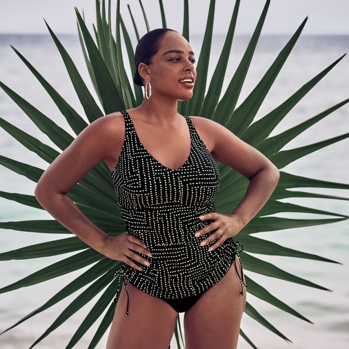 Style MALAIKA : haut de tankini-M5-8851-1