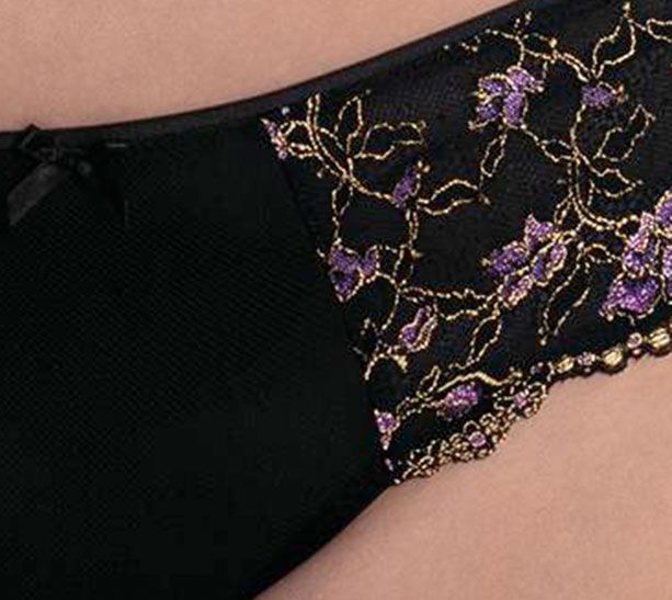 Dorina Colette High Waist Briefs for women in Black, Size: XXL