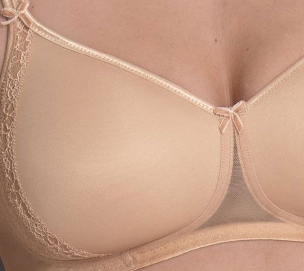 Rosa Faia Lace Rose 5618-753 Women's Desert Padded Non-Wired Soft Bra 42C