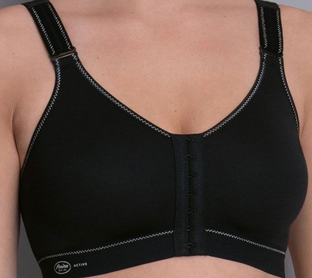 Anita Active Frontline Open Sports bra with Front Closure: Black: UK42 /  EUR95: A