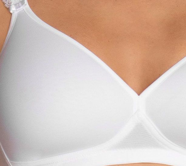 Rosa Faia Women's Seamless Spacer Bra with Underwires 5438 White B 36 :  : Clothing, Shoes & Accessories